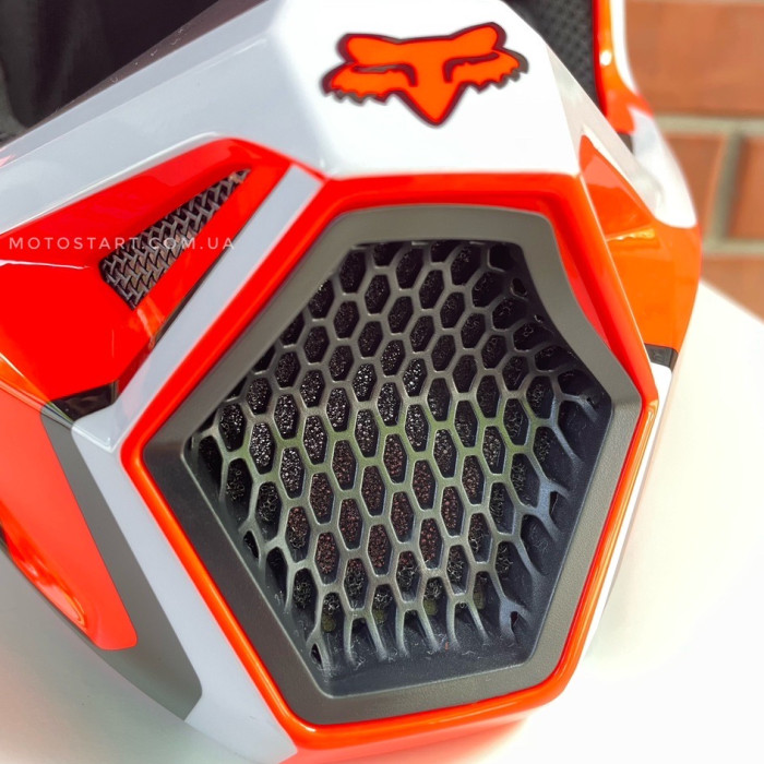 Шолом FOX V1 LEED HELMET (flo orange)