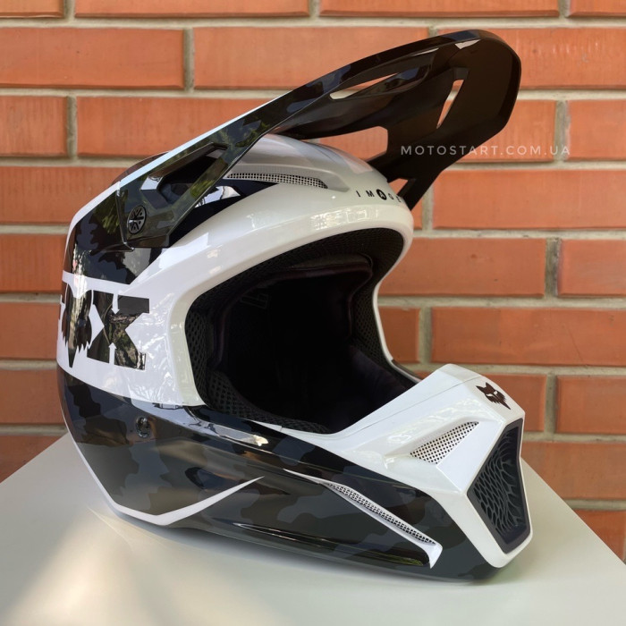 Шолом FOX V1 NUKLR HELMET (Black)