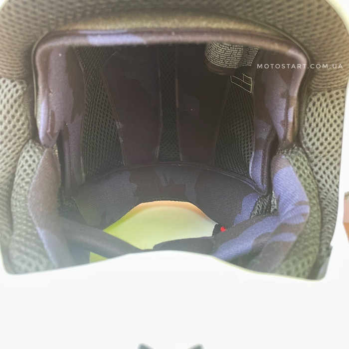 Шолом FOX V1 NUKLR HELMET (Black)