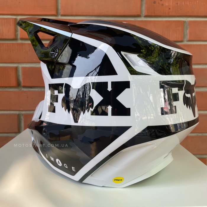 Шолом FOX V1 NUKLR HELMET (Black)