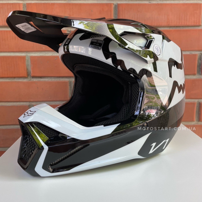 Шолом FOX V1 LEED HELMET (Black)