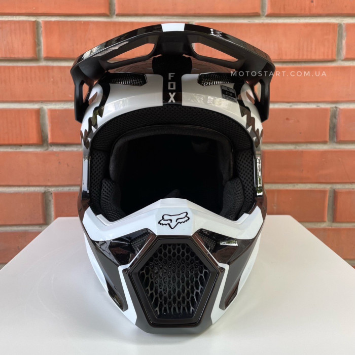 Шолом FOX V1 LEED HELMET (Black)