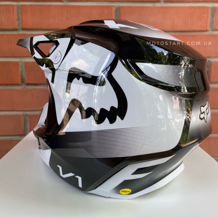 Шолом FOX V1 LEED HELMET (Black)