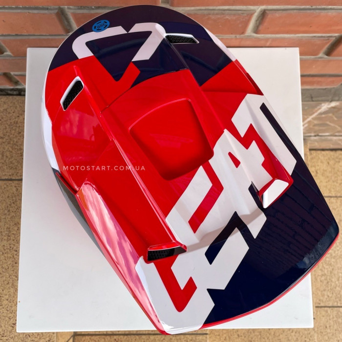 Шолом Leatt Helmet Moto 2.5 червоний