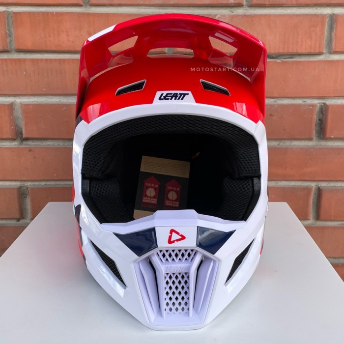 Шолом Leatt Helmet Moto 2.5 червоний