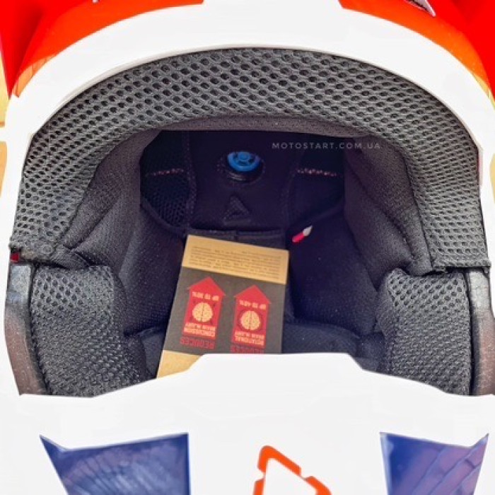 Шолом Leatt Helmet Moto 2.5 червоний