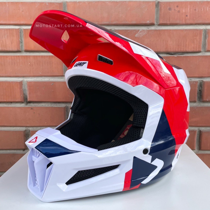 Шолом Leatt Helmet Moto 2.5 червоний