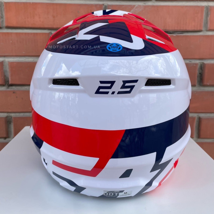 Шолом Leatt Helmet Moto 2.5 червоний