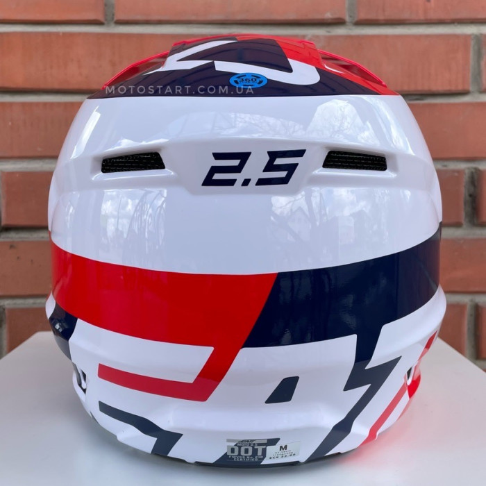 Шолом Leatt Helmet Moto 2.5 червоний