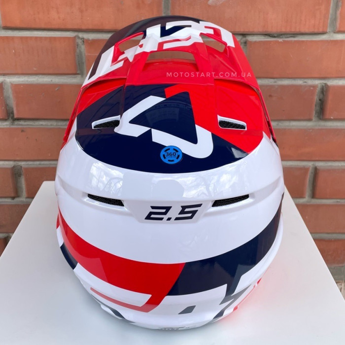 Шолом Leatt Helmet Moto 2.5 червоний