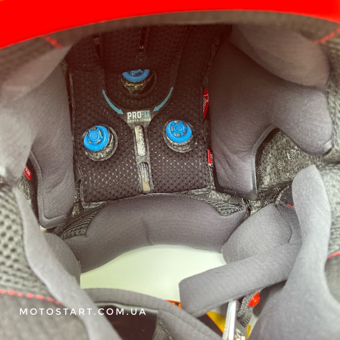 Шолом LEATT Helmet Moto 8.5 + Goggle (червоний)