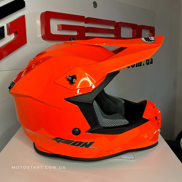 Шолом GEON 633 крос оранжевий