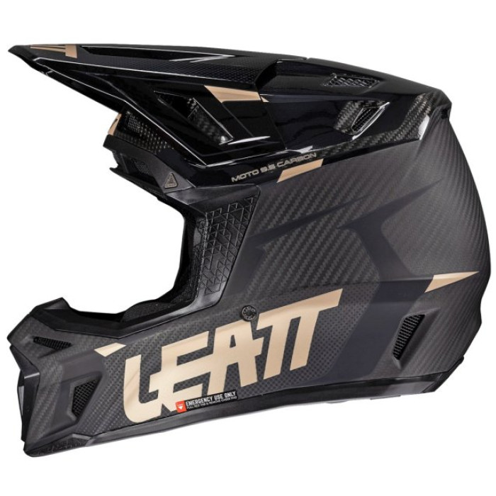 Шолом Leatt Helmet Moto 9.5 + Google (Carbon)