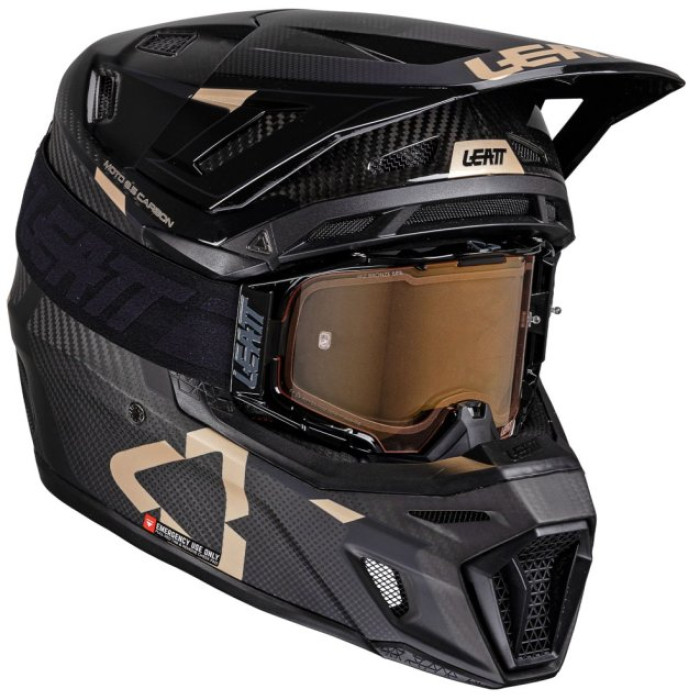 Шолом Leatt Helmet Moto 9.5 + Google (Carbon)
