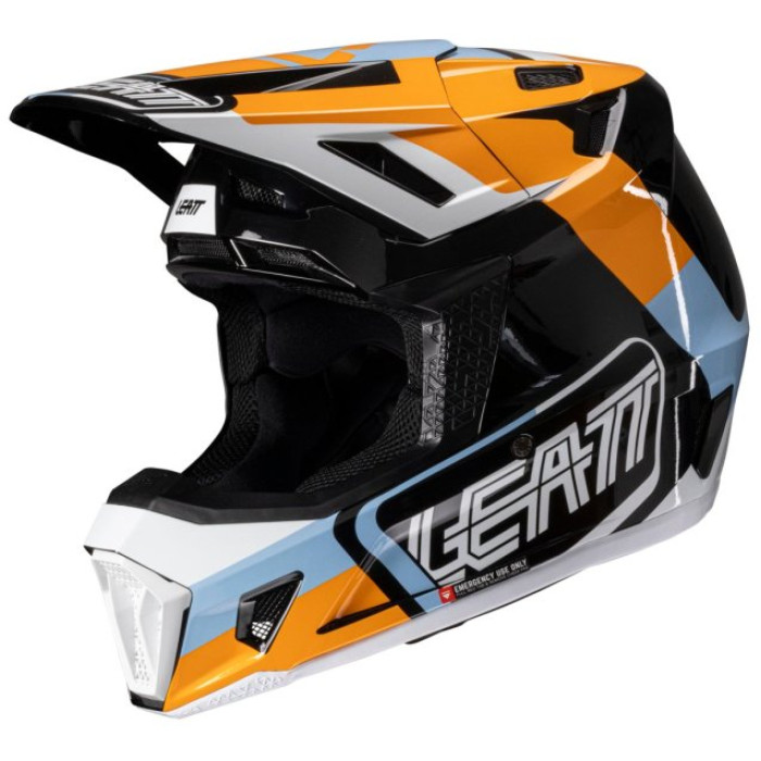 Шолом LEATT Moto 7.5 Helmet + Goggle [Orange]