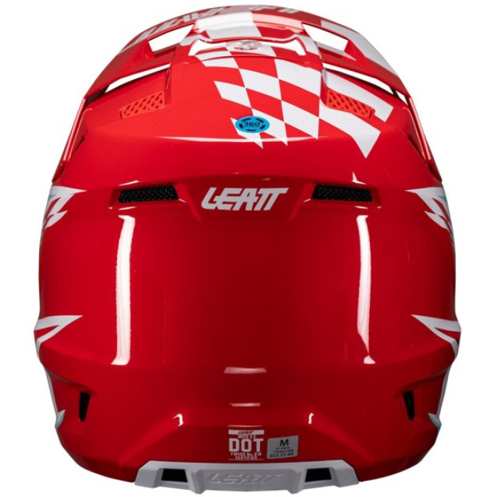 Шолом LEATT Helmet Moto 3.5 + Goggle (Red)