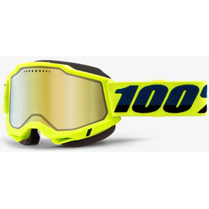Окуляри 100% ACCURI 2 Snowmobile Goggle [Fluo Yellow]