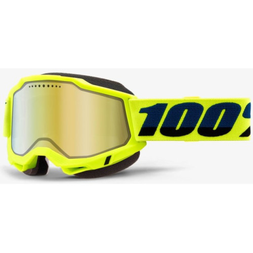 Окуляри 100% ACCURI 2 Snowmobile Goggle [Fluo Yellow]