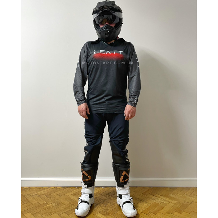 Джерсі LEATT Jersey Moto 5.5 UltraWeld (Black)