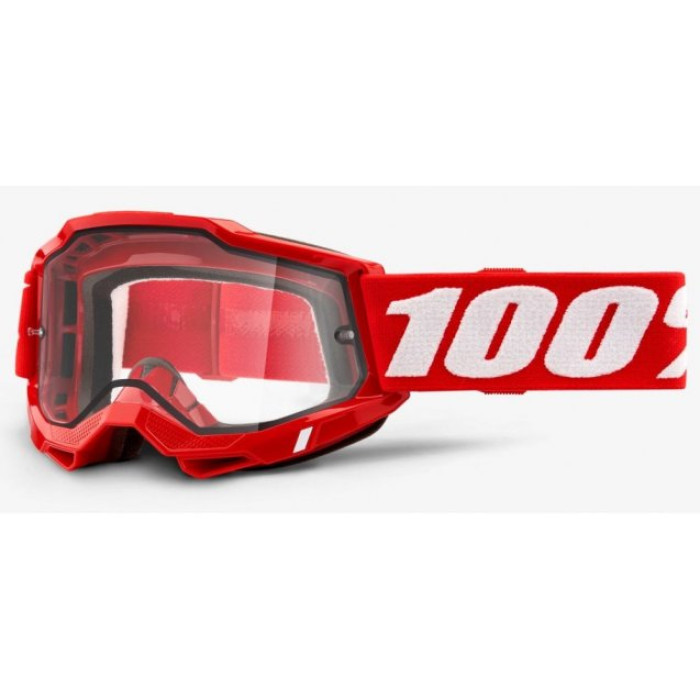 Мото окуляри 100% ACCURI 2 Enduro Goggle Red - Clear Dual Lens