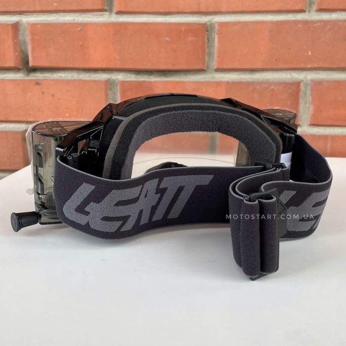 Мото окуляри LEATT Goggle Velocity 5.5 Roll-Off - Clear (Black)