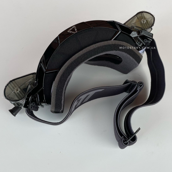 Мото окуляри LEATT Goggle Velocity 5.5 Roll-Off - Clear (Black)