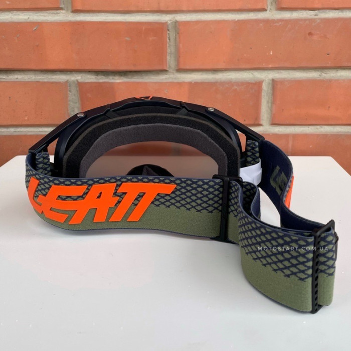 Мото окуляри LEATT Goggle Velocity 6.5 - Iriz Red (Cactus)