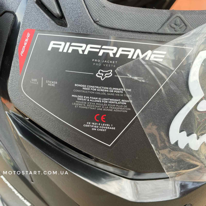 Захист тіла FOX AIRFRAME PRO JACKET (Black)