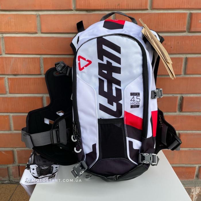 Захист тіла LEATT Chest Protector GPX 4.5 Hydra (Black) з гідратором
