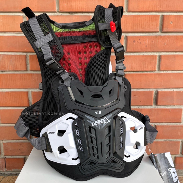 Захист тіла LEATT Chest Protector GPX 4.5 Hydra (Black) з гідратором