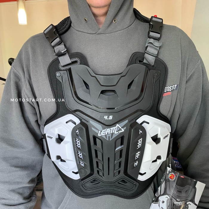 Захист тіла LEATT Chest Protector GPX 4.5 Hydra (Black) з гідратором