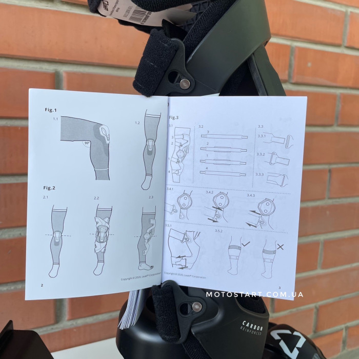 Наколінники Leatt Knee Brace X-Frame Hybrid black