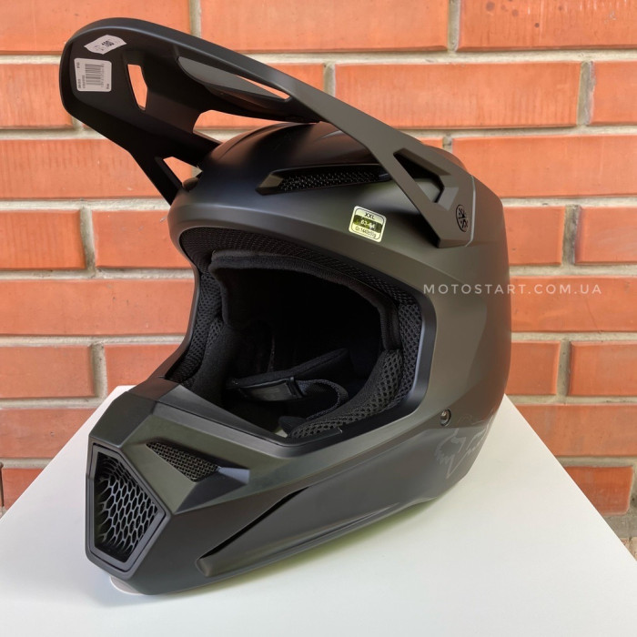 Шолом FOX V1 SOLID HELMET (Matte black)