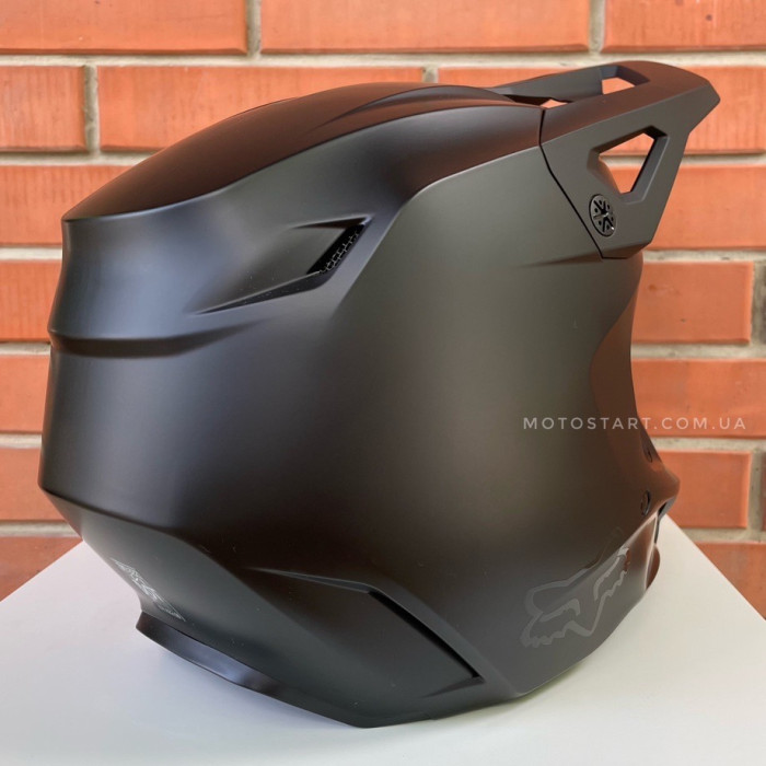 Шолом FOX V1 SOLID HELMET (Matte black)