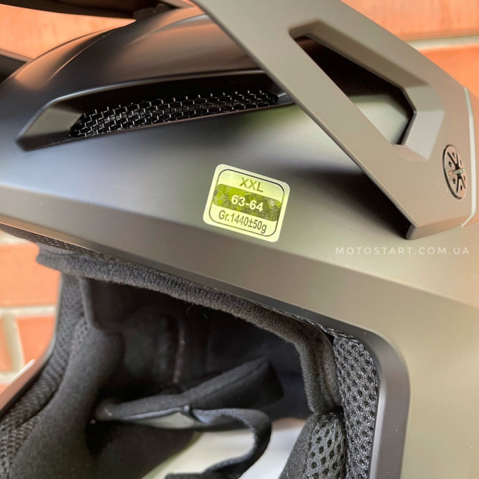 Шолом FOX V1 SOLID HELMET (Matte black)