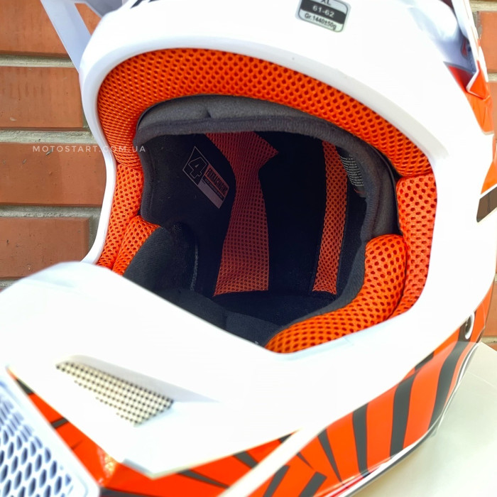 Шолом FOX V1 GOAT HELMET (Orange)