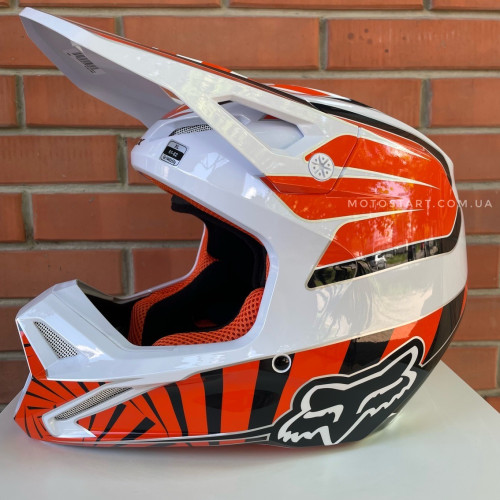 Шолом FOX V1 GOAT HELMET (Orange)