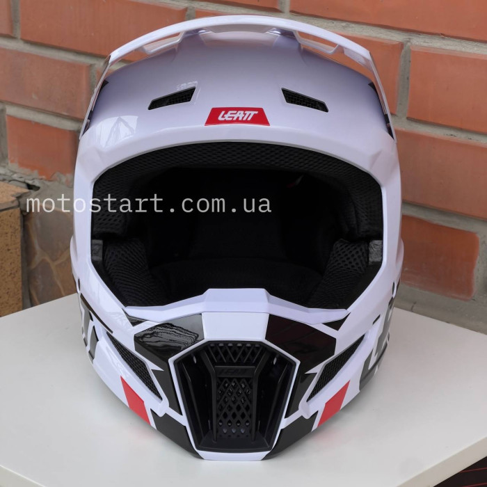 Шолом Leatt Helmet Moto 2.5 White