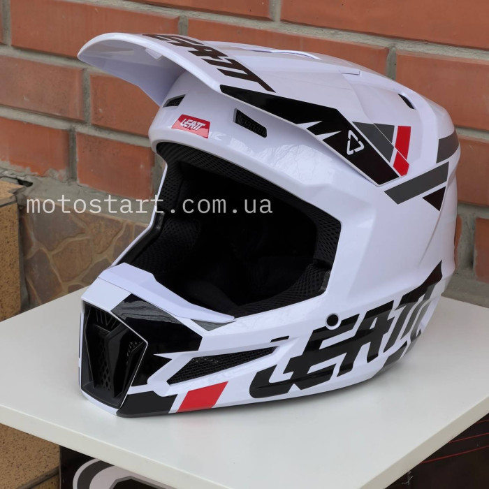 Шолом Leatt Helmet Moto 2.5 White