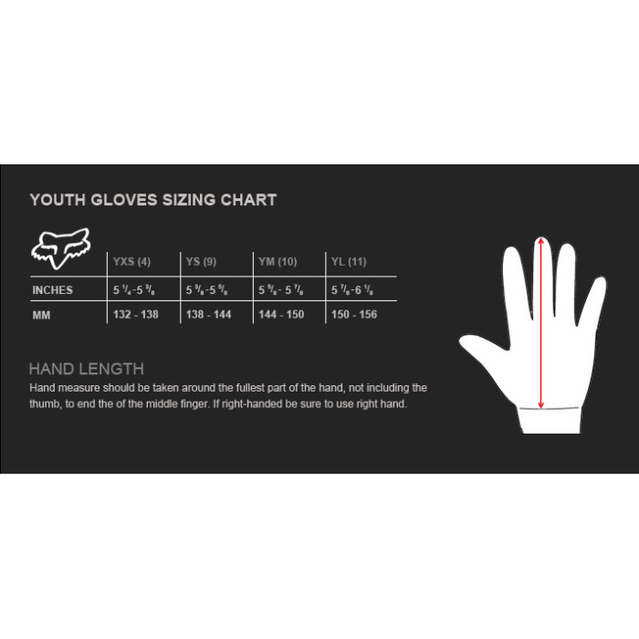 Рукавиці дитячі FOX YTH DIRTPAW GLOVE (Flo Orange)