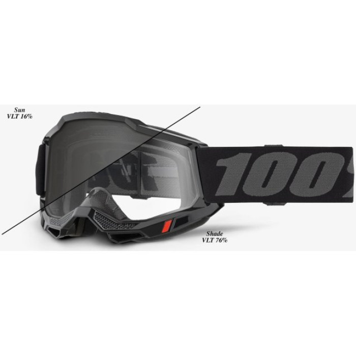 Мото окуляри 100% ACCURI 2 WOODS Goggle Black - Photochromic Lens