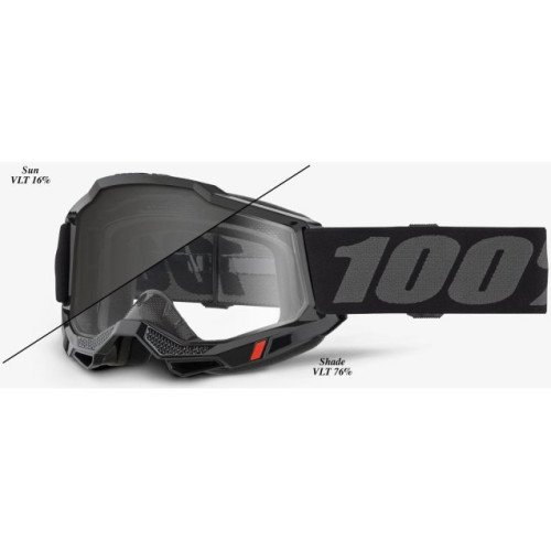 Мото окуляри 100% ACCURI 2 WOODS Goggle Black - Photochromic Lens