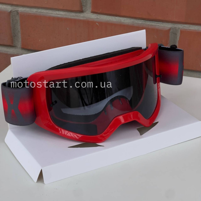 Мото окуляри FOX MAIN II GOGGLE - INTERFERE (Flo Red)