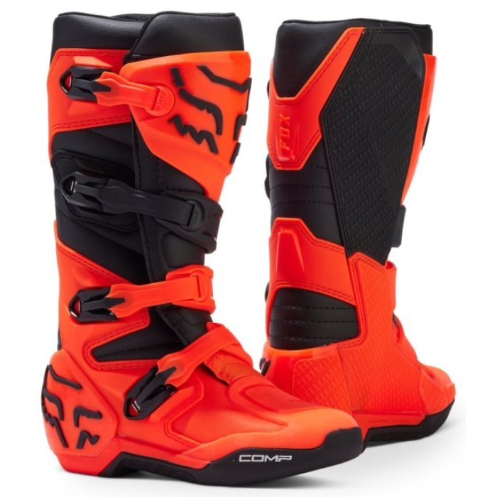 Мотоботи FOX COMP Youth Boot [Flo Orange] підліткові