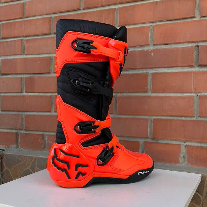 Мотоботи FOX COMP Youth Boot [Flo Orange] підліткові