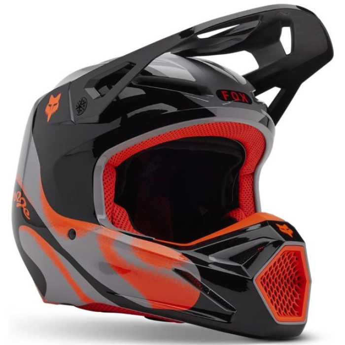 "Шолом FOX V1 HELMET - EMOTION [Steel Gray]