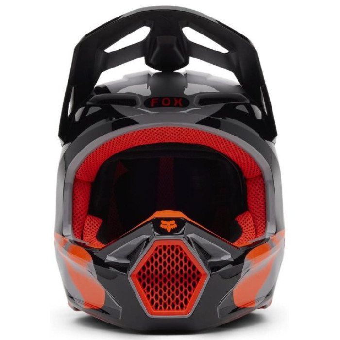 "Шолом FOX V1 HELMET - EMOTION [Steel Gray]