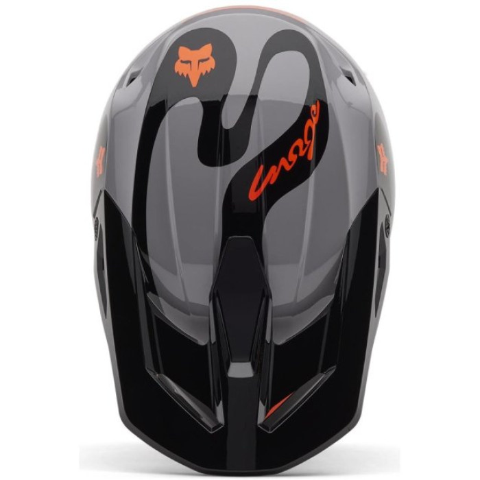 "Шолом FOX V1 HELMET - EMOTION [Steel Gray]