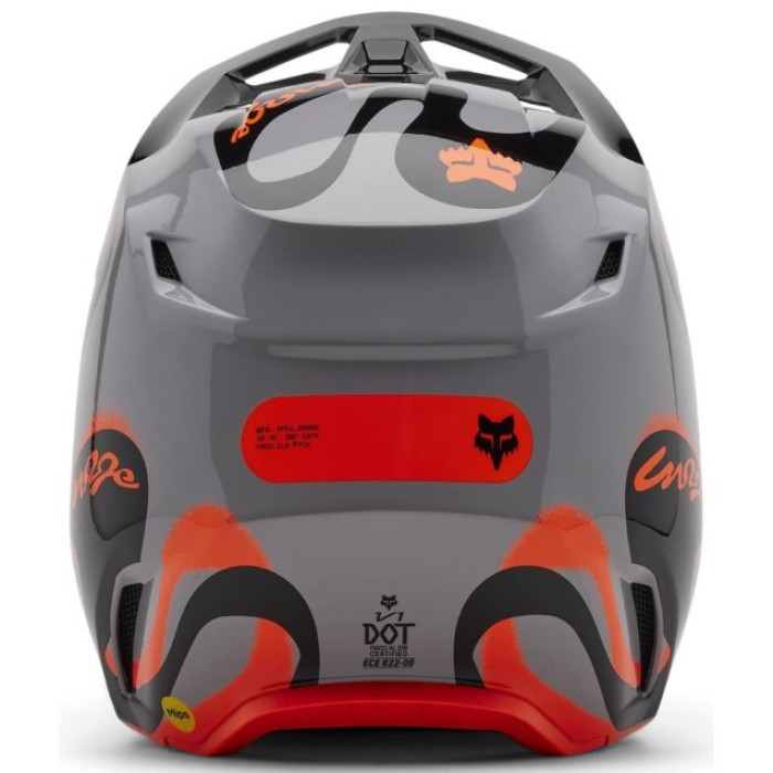 "Шолом FOX V1 HELMET - EMOTION [Steel Gray]