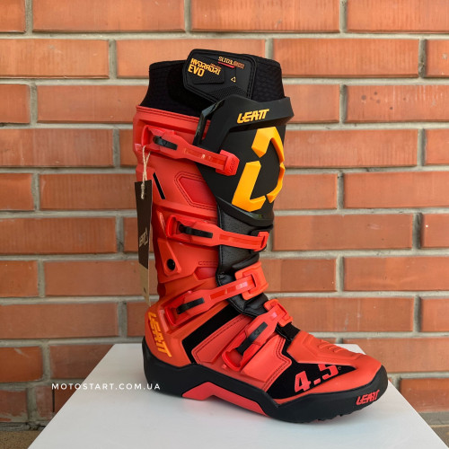 Мотоботи LEATT 4.5 HydraDri Boot [Burn Red]